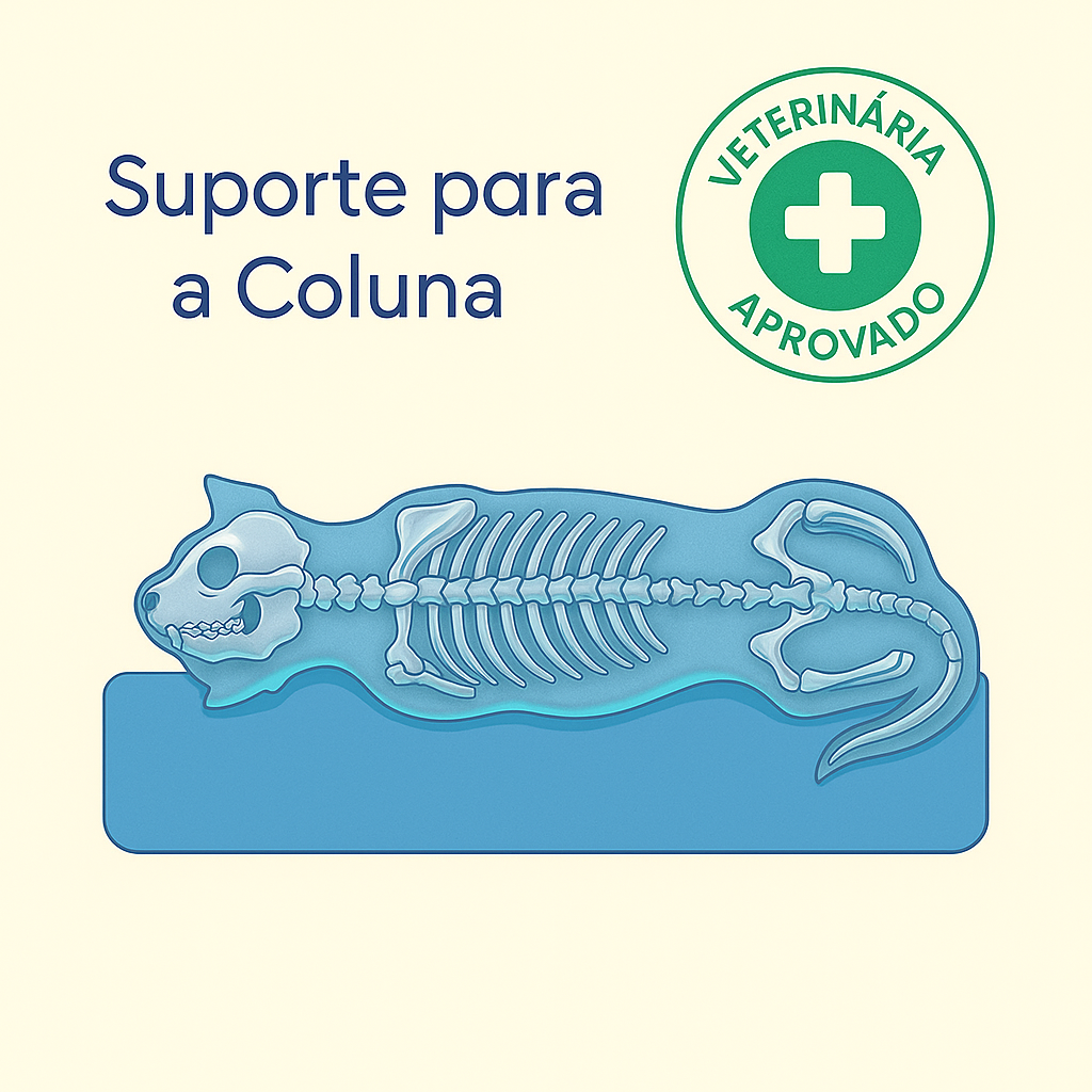 Cama para Pet Fully Ortopédica - A Prova D'Água e Indestrutivel