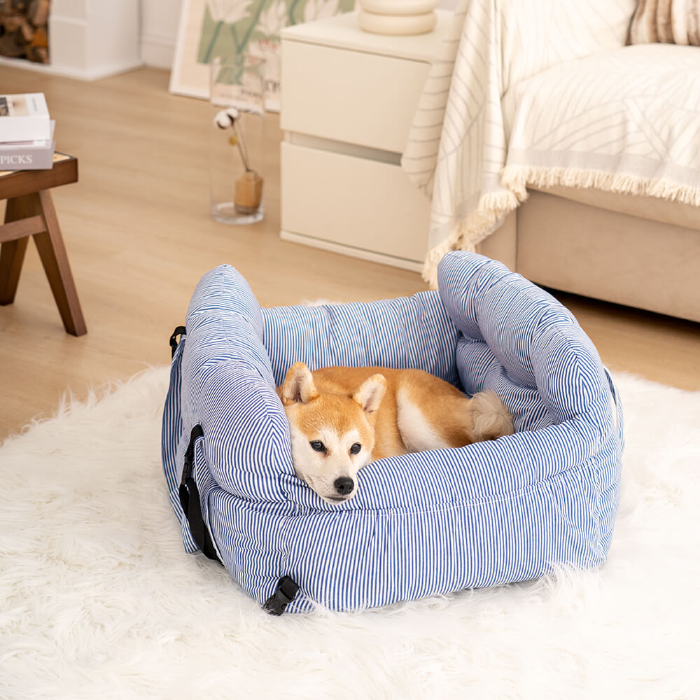 Cama Portátil para Carro – Assento de Viagem para Cães Médios e Grandes