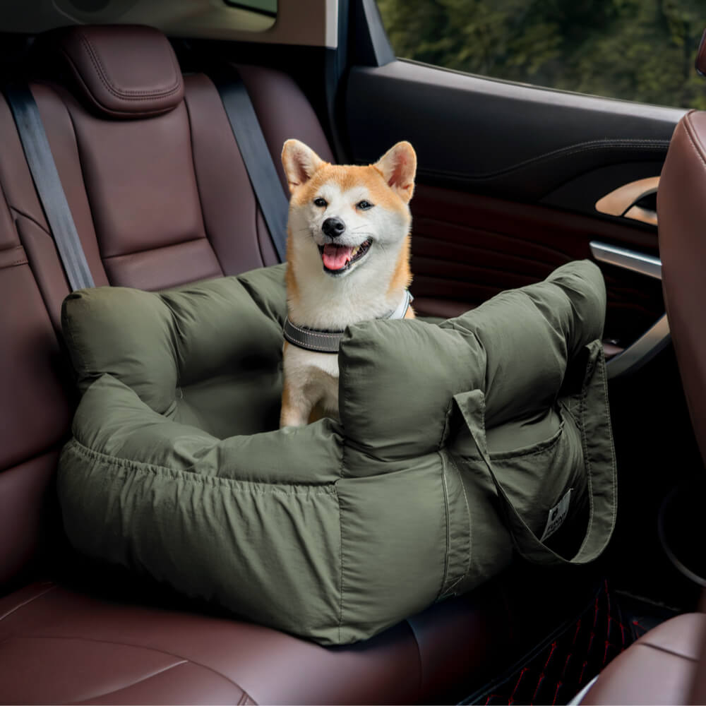 Cama Portátil para Carro – Assento de Viagem para Cães Médios e Grandes