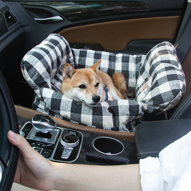 Cama Portátil para Carro – Assento de Viagem para Cães Médios e Grandes
