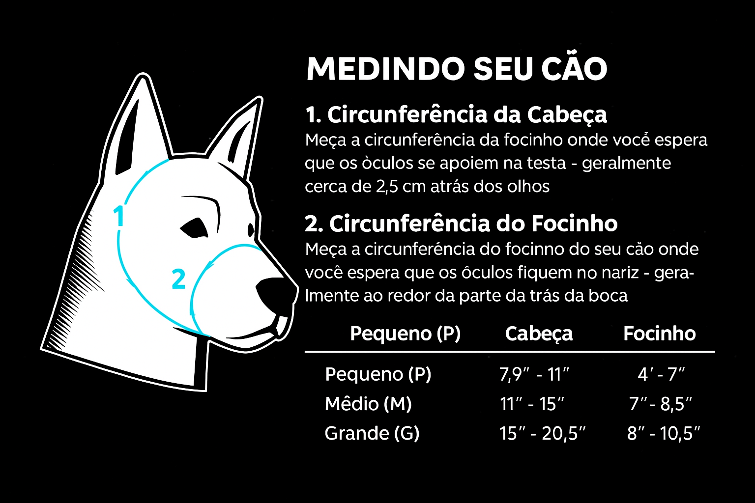 Óculos ATUBAN para Cães – Anti-UV, Resistentes e Ajustáveis