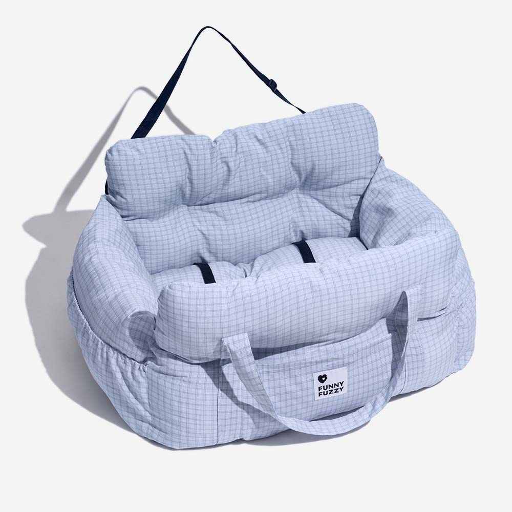 Cama Portátil para Carro – Assento de Viagem para Cães Médios e Grandes