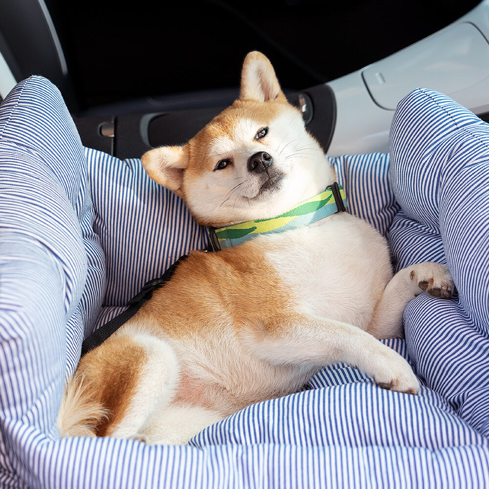 Cama Portátil para Carro – Assento de Viagem para Cães Médios e Grandes