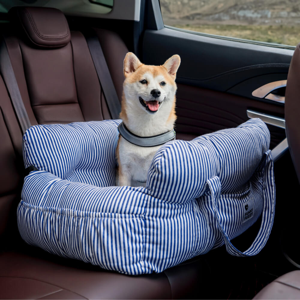 Cama Portátil para Carro – Assento de Viagem para Cães Médios e Grandes