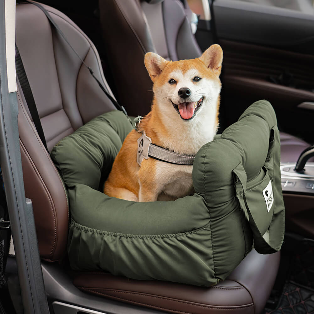 Cama Portátil para Carro – Assento de Viagem para Cães Médios e Grandes