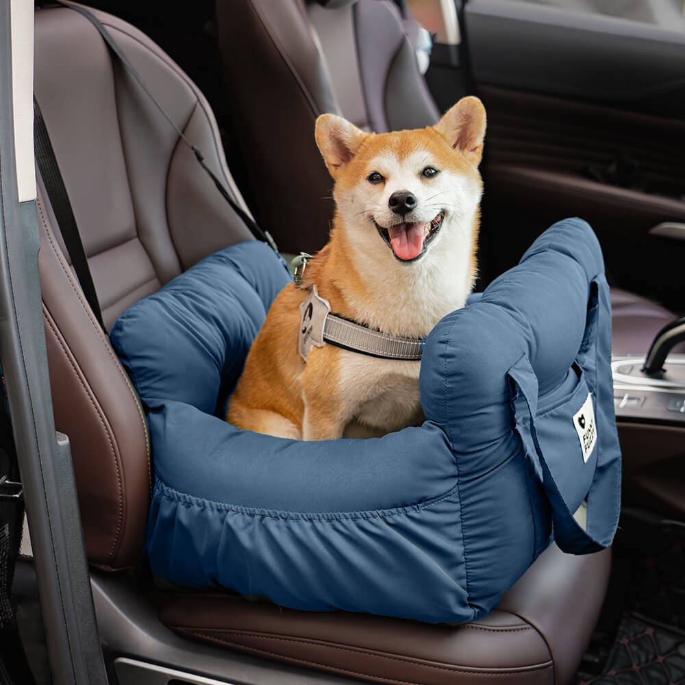 Cama Portátil para Carro – Assento de Viagem para Cães Médios e Grandes
