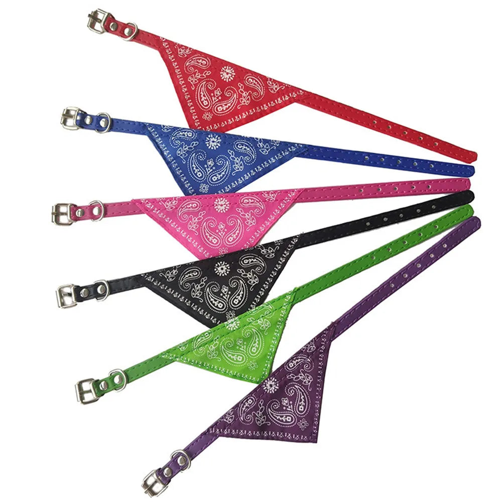 Bandana Ajustável para Pets – Estampa Fofa e Conforto