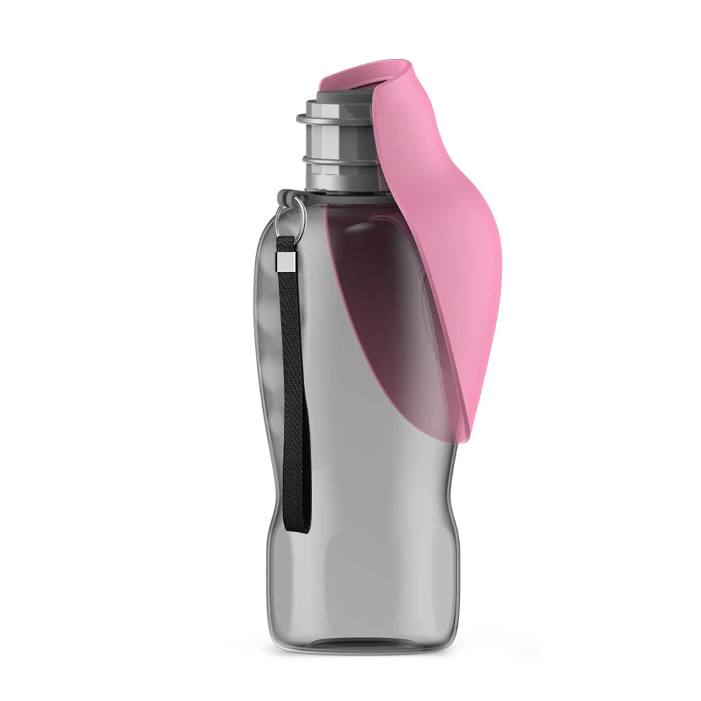 Garrafa Portátil 800ml com Comedouro para Cães – Ideal para Viagens
