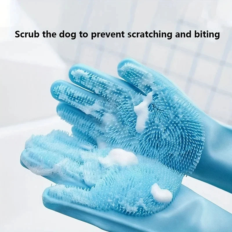Luva de Higiene para Pets – Banho, Escovação e Remoção de Pelos