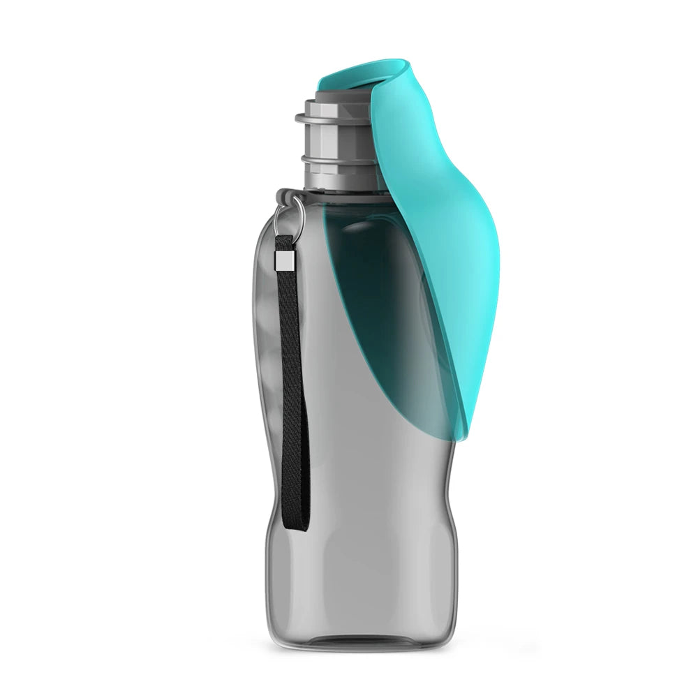 Garrafa Portátil 800ml com Comedouro para Cães – Ideal para Viagens