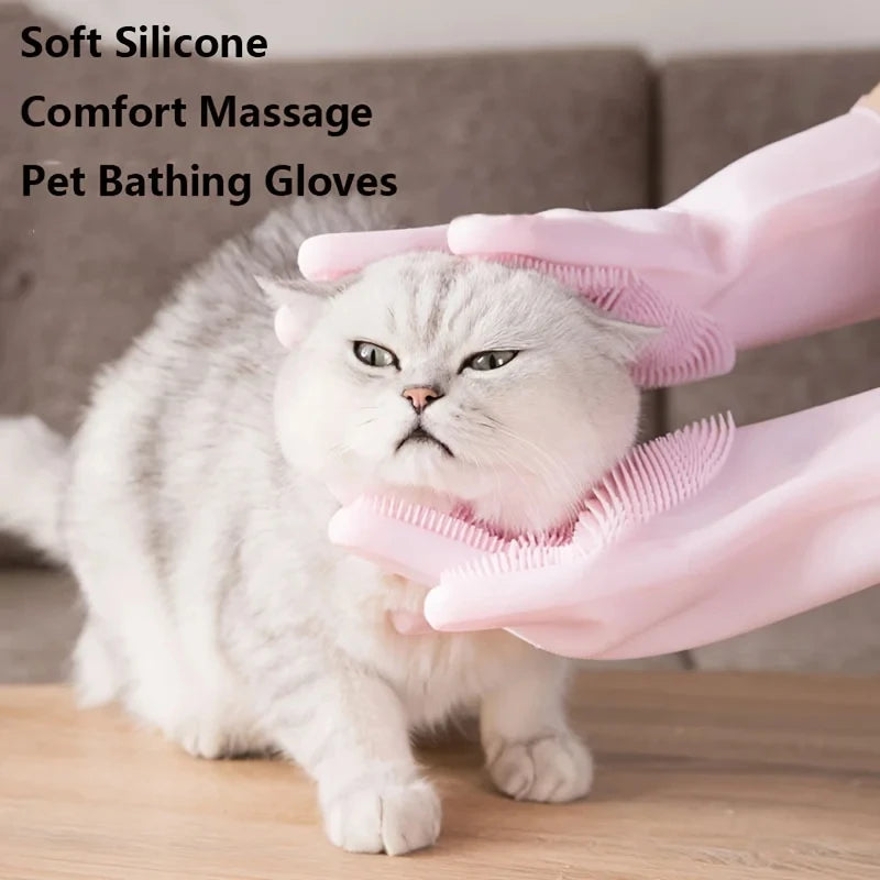Luva de Higiene para Pets – Banho, Escovação e Remoção de Pelos