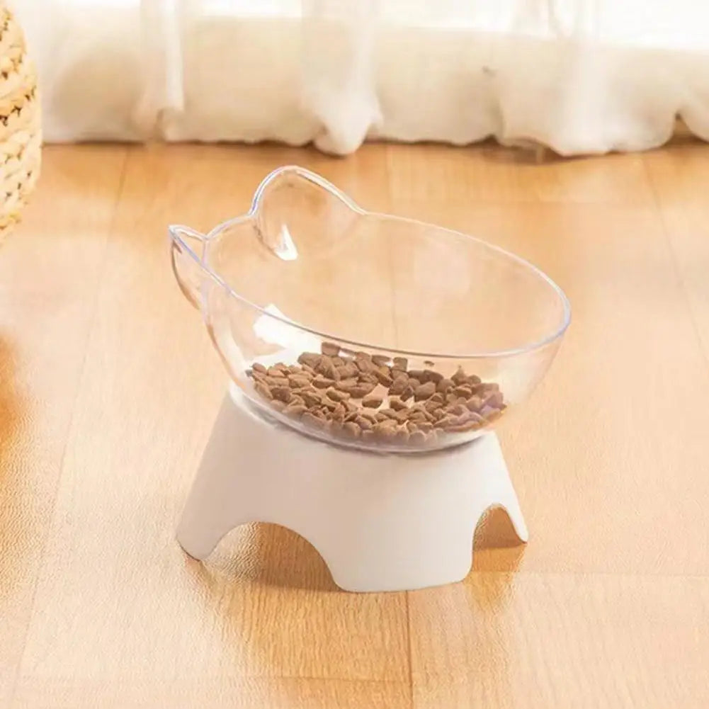 Tigela Antiderrapante para Pets – Suporte Inclinado 45°