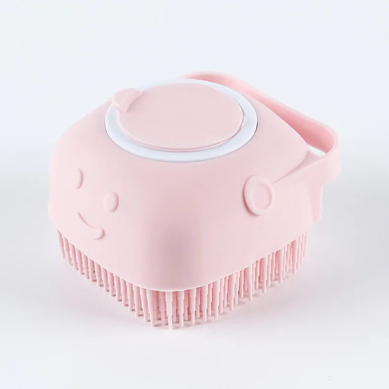 Luva de Banho e Massagem para Pets – Silicone Macio e Seguro