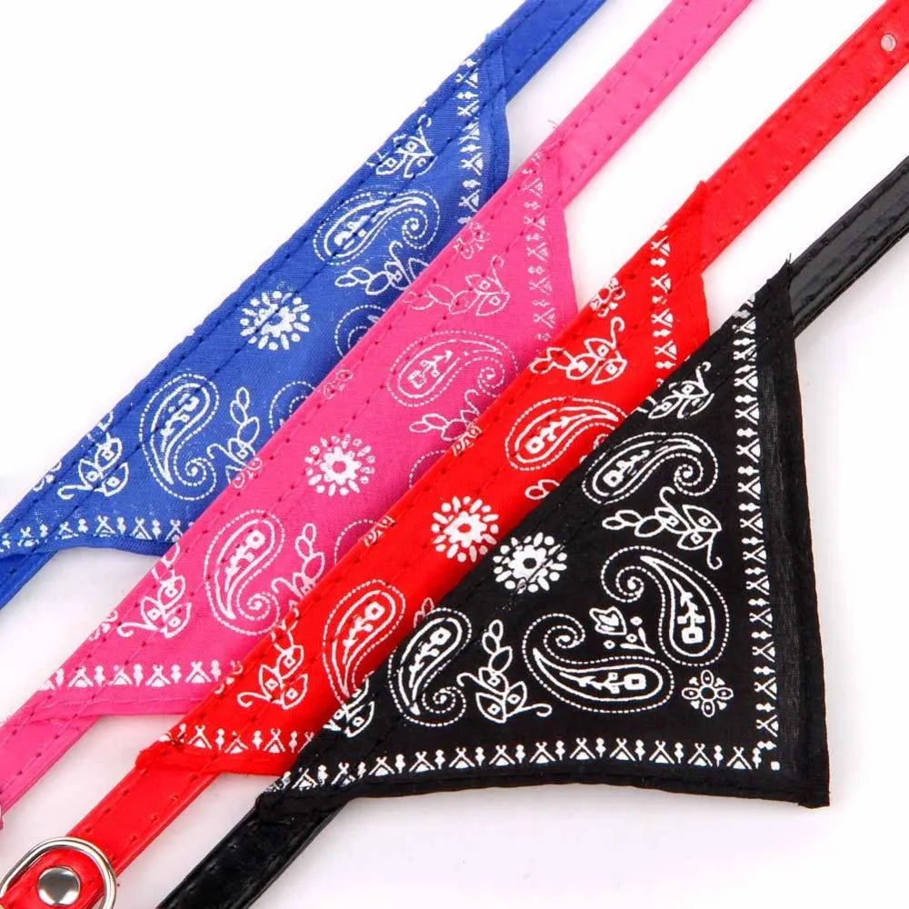 Bandana Ajustável para Pets – Estampa Fofa e Conforto