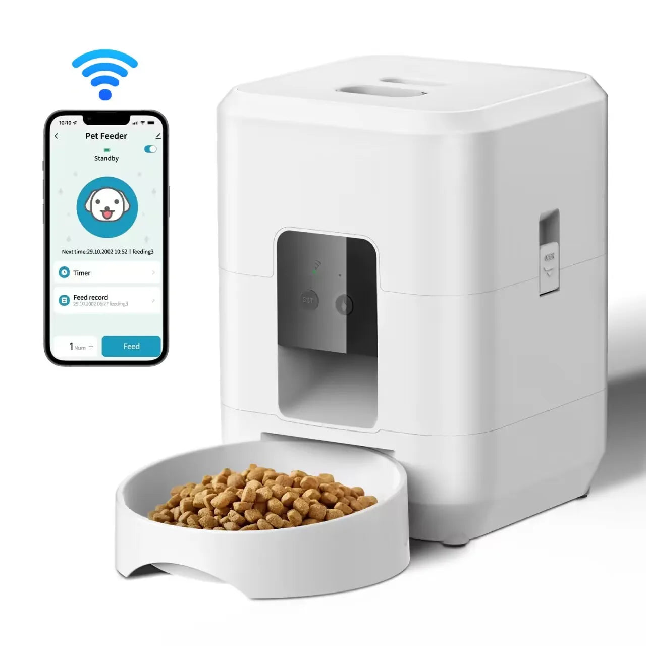 Comedouro Automático Inteligente – Para Cães e Gatos