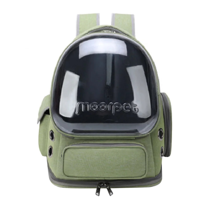 Mochila Transparente para Pets – Viagem e Passeios com Conforto